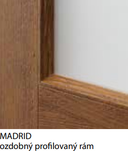 Madrid ozdobný profilovaný rám