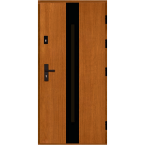 Dřevěné venkovní dveře AGMAR DELOS