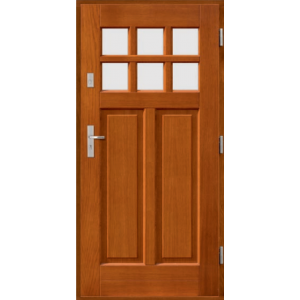 Dřevěné venkovní dveře AGMAR HORIZONT
