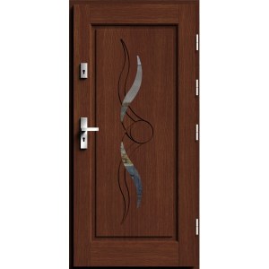 Dřevěné venkovní dveře AGMAR LATEA
