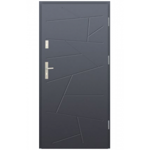 Ocelové venkovní dveře WIKED - MODEL 43a