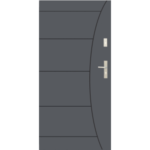 Ocelové venkovní dveře WIKED - VZOR 26F