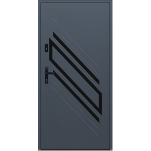 Ocelové venkovní dveře WIKED - VZOR 46B