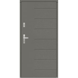 Vnější hliníkové dveře WIKED FUTURE INOX FI12